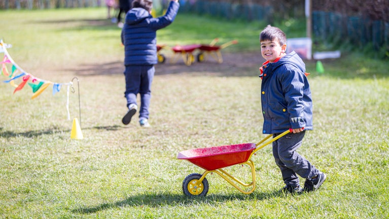 Easter trail activities at Seaton Delaval, Northumberland